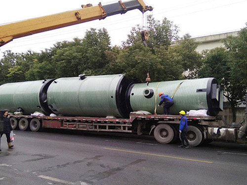 紹興玻璃鋼泵站