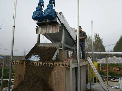 車(chē)載疊螺式污泥脫水機(jī)