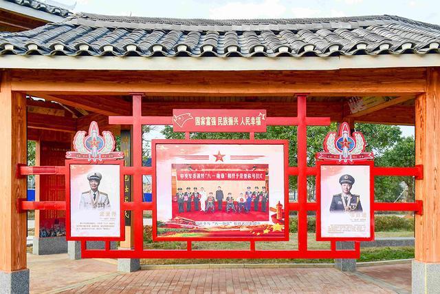 軍史部隊宣傳長廊設計制作廠家--【巨匠標識，標識制作廠家】