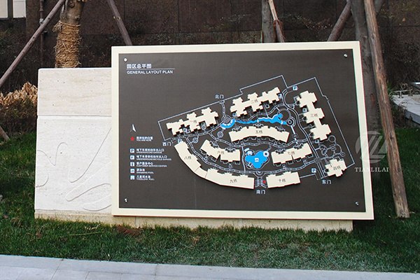 商業地產標識系統規劃設計--【巨匠標識，標識制作廠家】