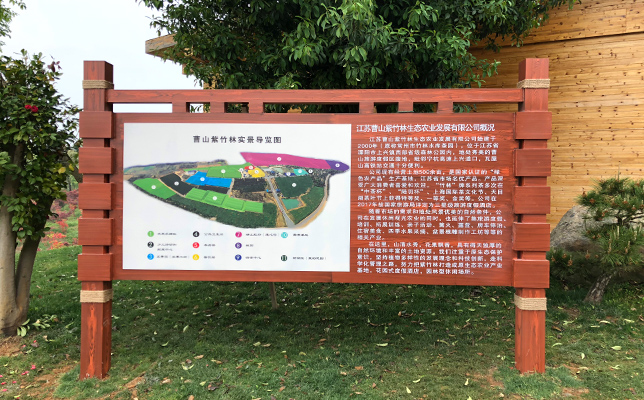 景區導覽圖標識牌——【巨匠標識，標識制作廠家】