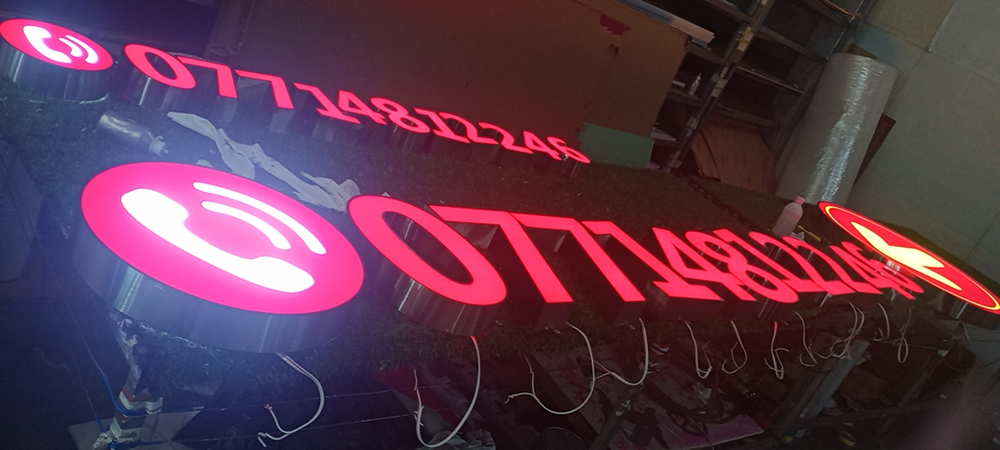 招牌發光字-廠家生產案例欣賞——【巨匠標識，標識制作廠家】